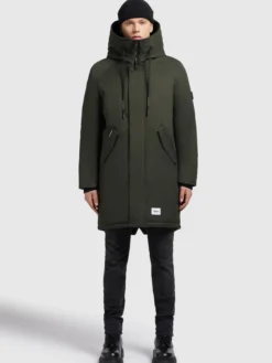 Mantel HANT DARK GREEN