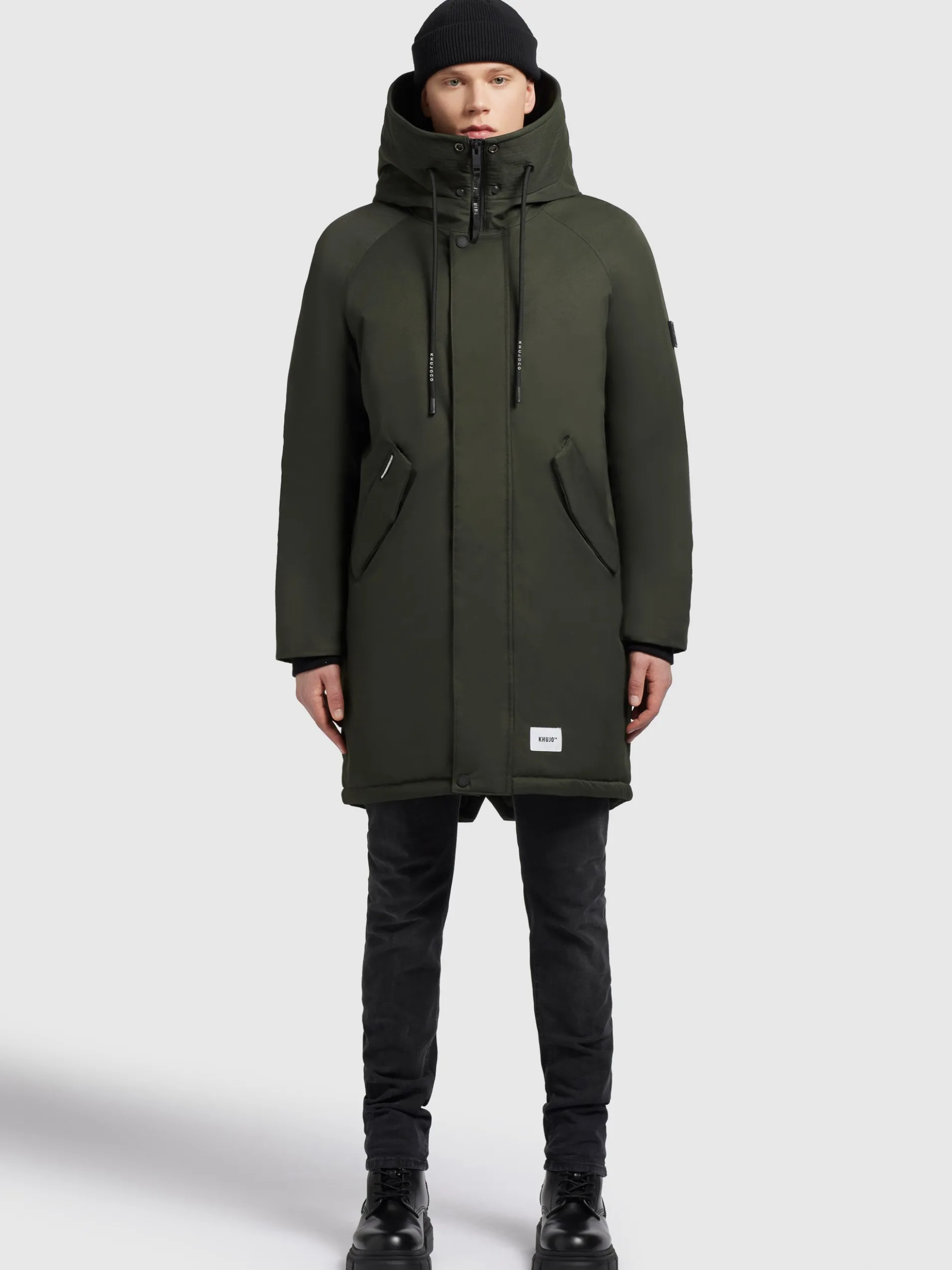 Mantel HANT DARK GREEN