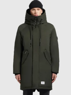 Mantel HANT DARK GREEN