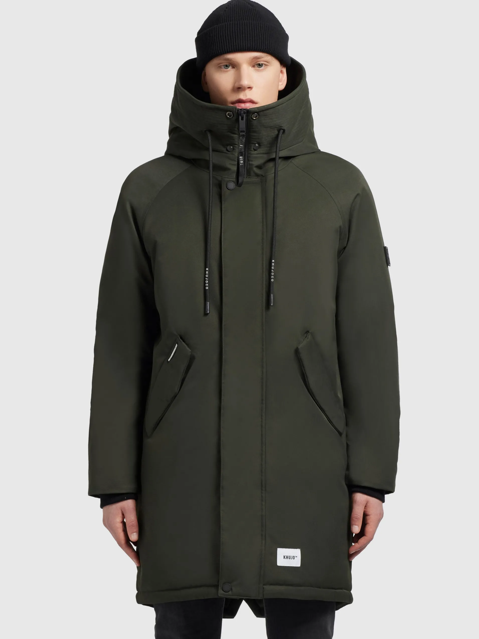 Mantel HANT DARK GREEN