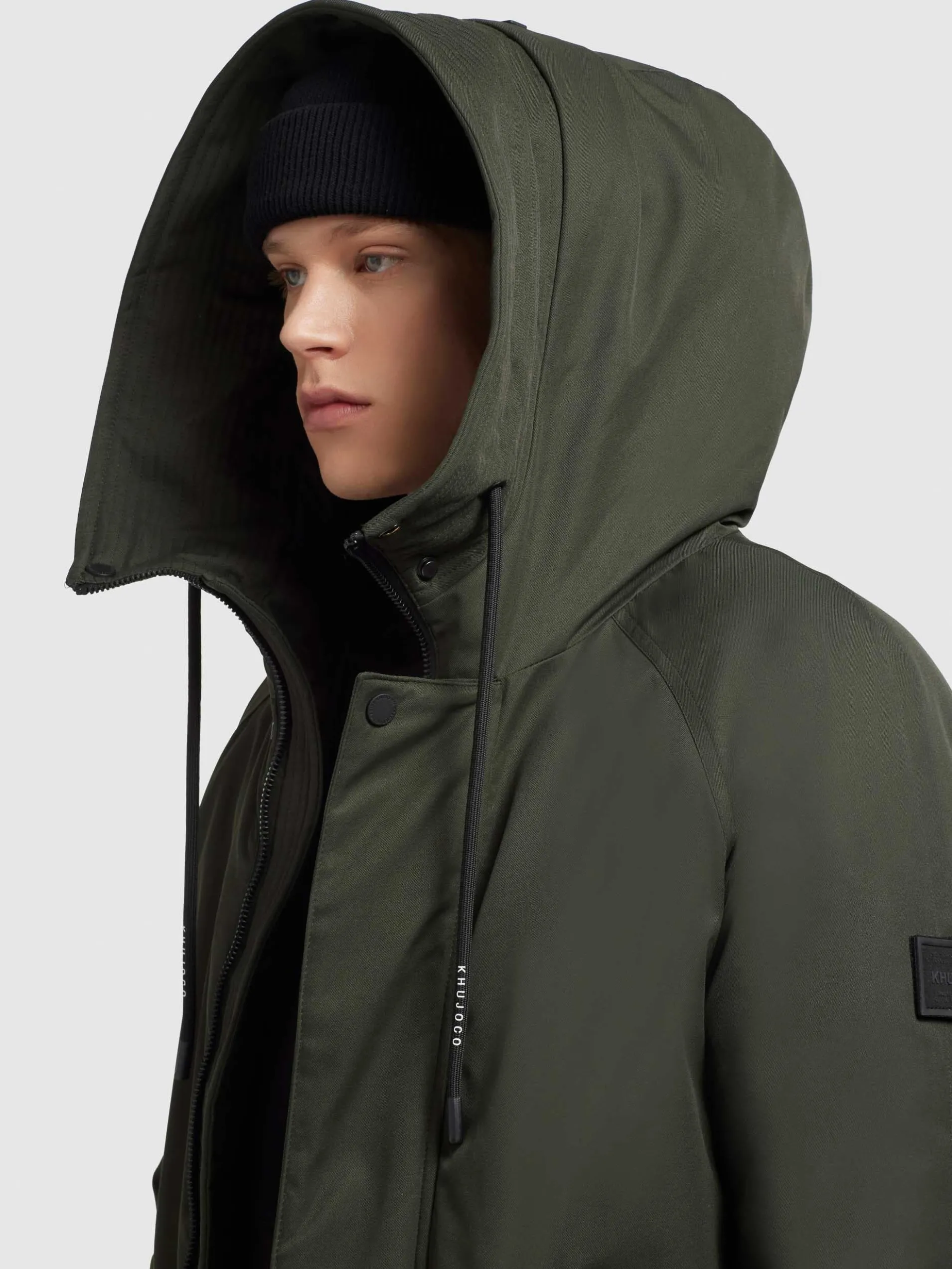 Mantel HANT DARK GREEN