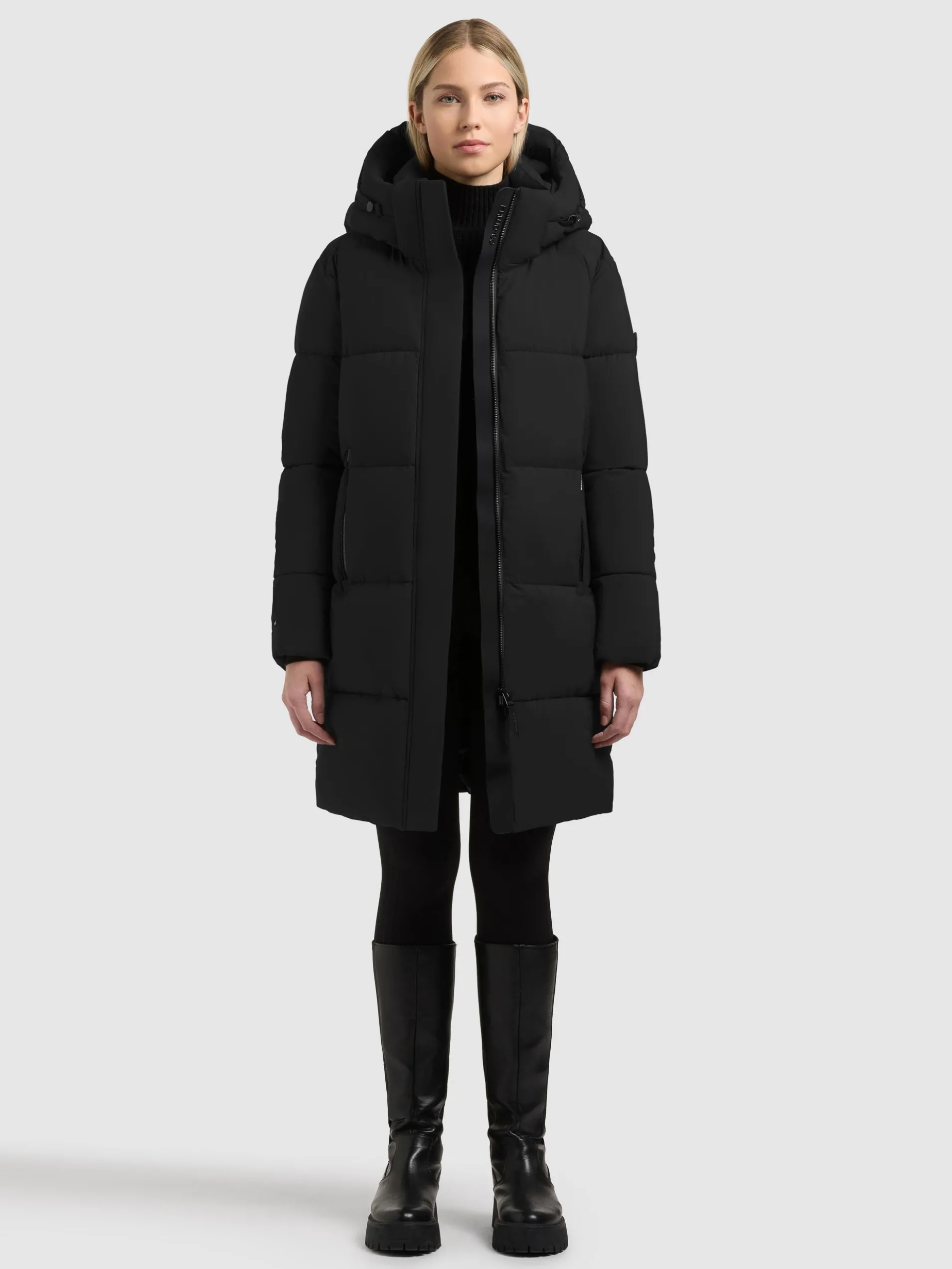 Mantel HAYA3 MATT BLACK
