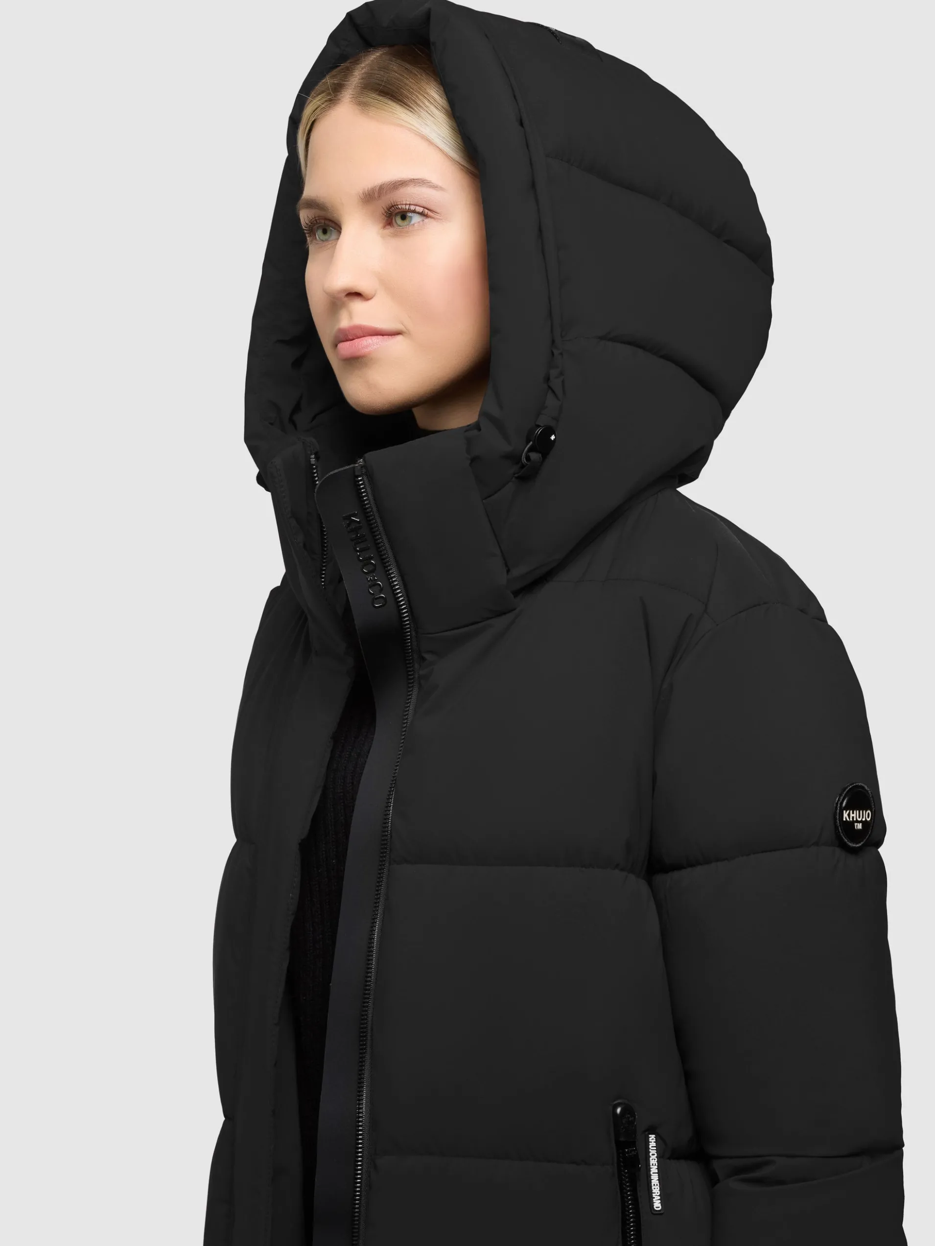 Mantel HAYA3 MATT BLACK