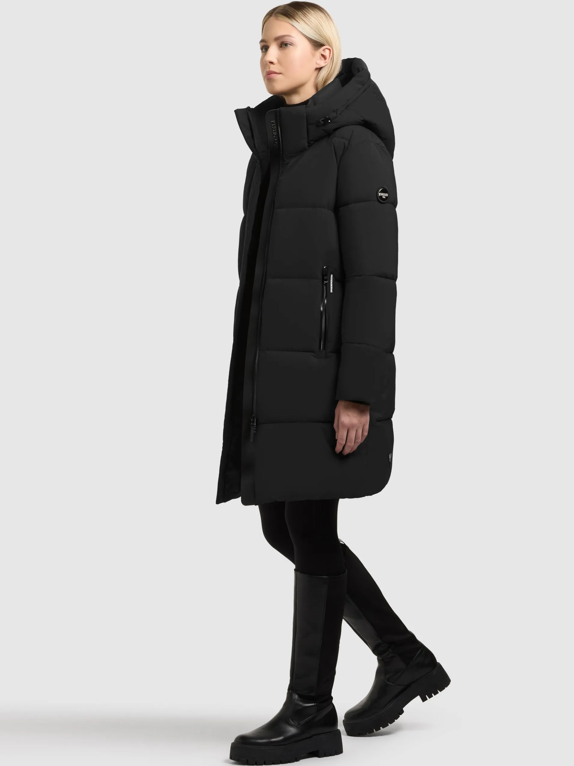 Mantel HAYA3 MATT BLACK