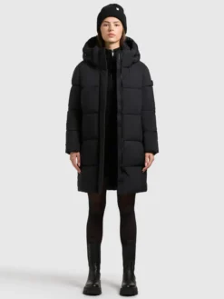 Mantel HAYA2 MATT BLACK