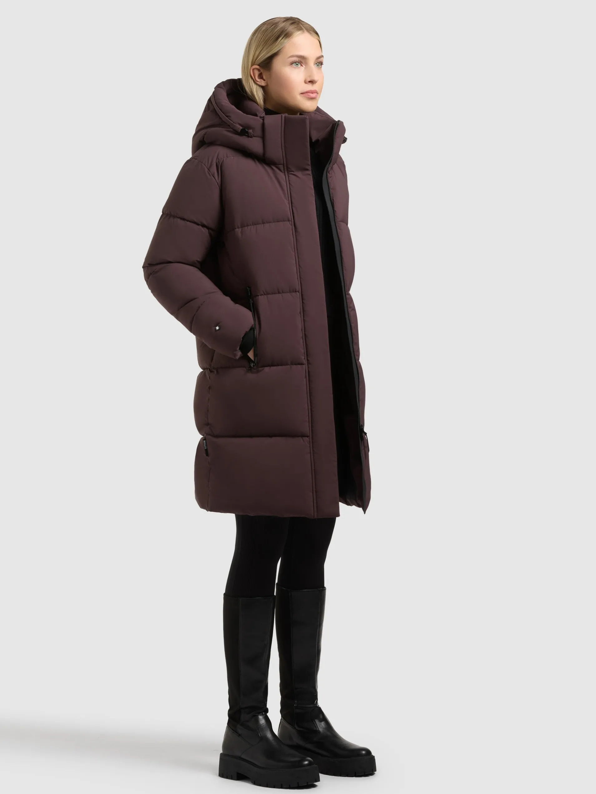 Mantel HAYA3 MATT WINE RED
