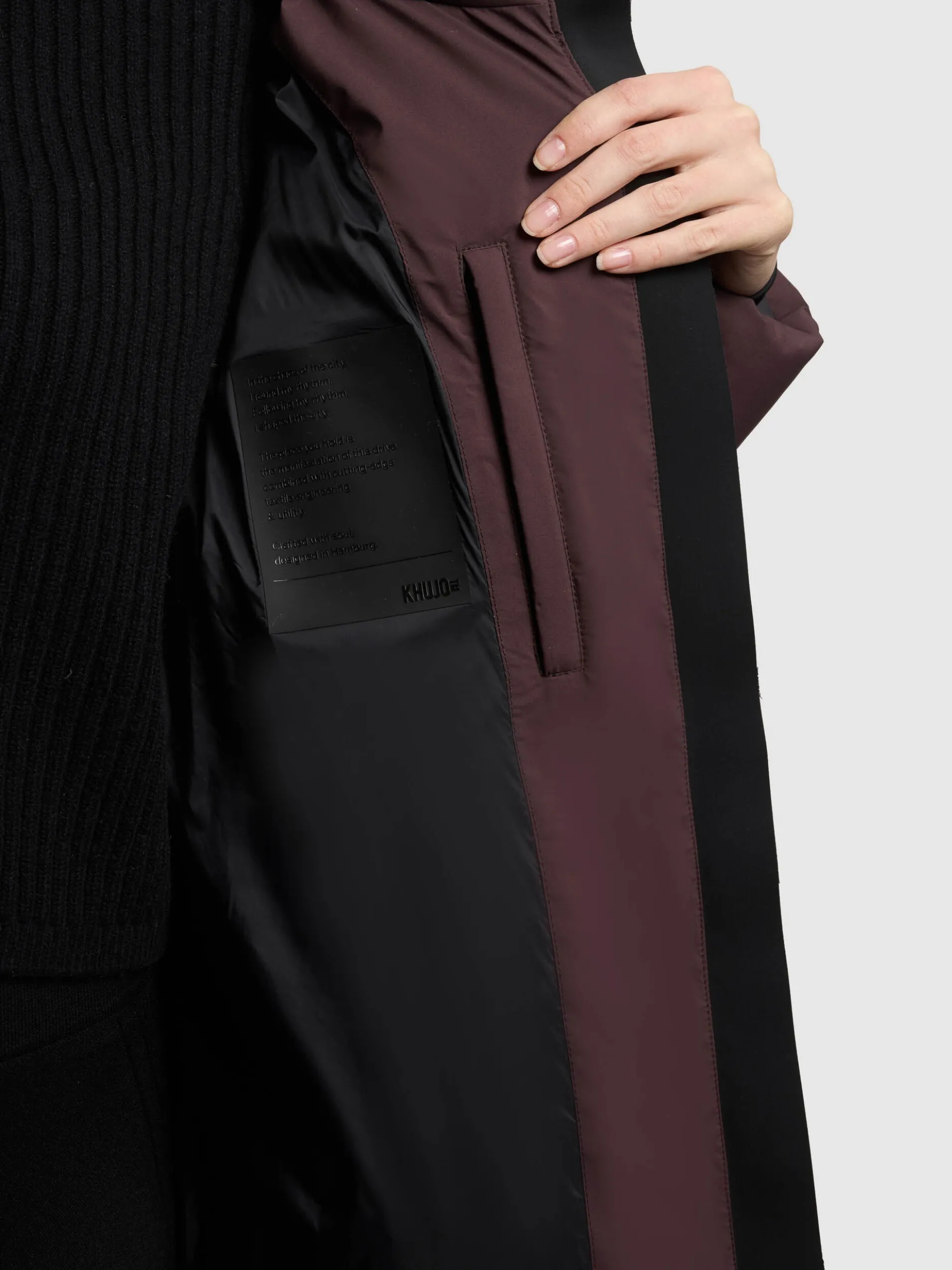 Mantel HAYA3 MATT WINE RED