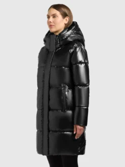 Mantel HAYA3 SHINY BLACK