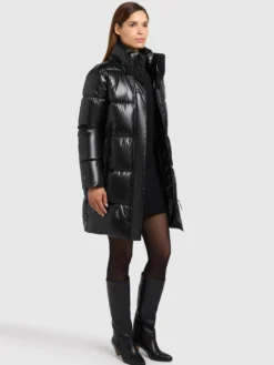 Mantel HAYA2 SHINY BLACK