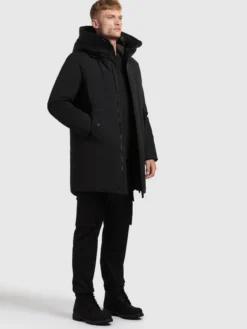 Mantel HIRO BLACK