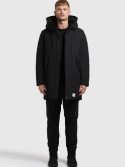 Mantel HIRO BLACK
