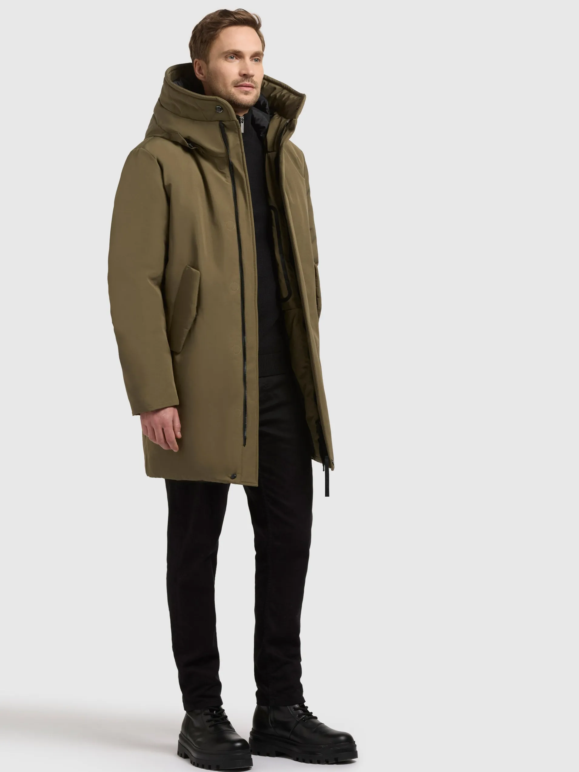 Mantel HIRO SCRUB GREEN