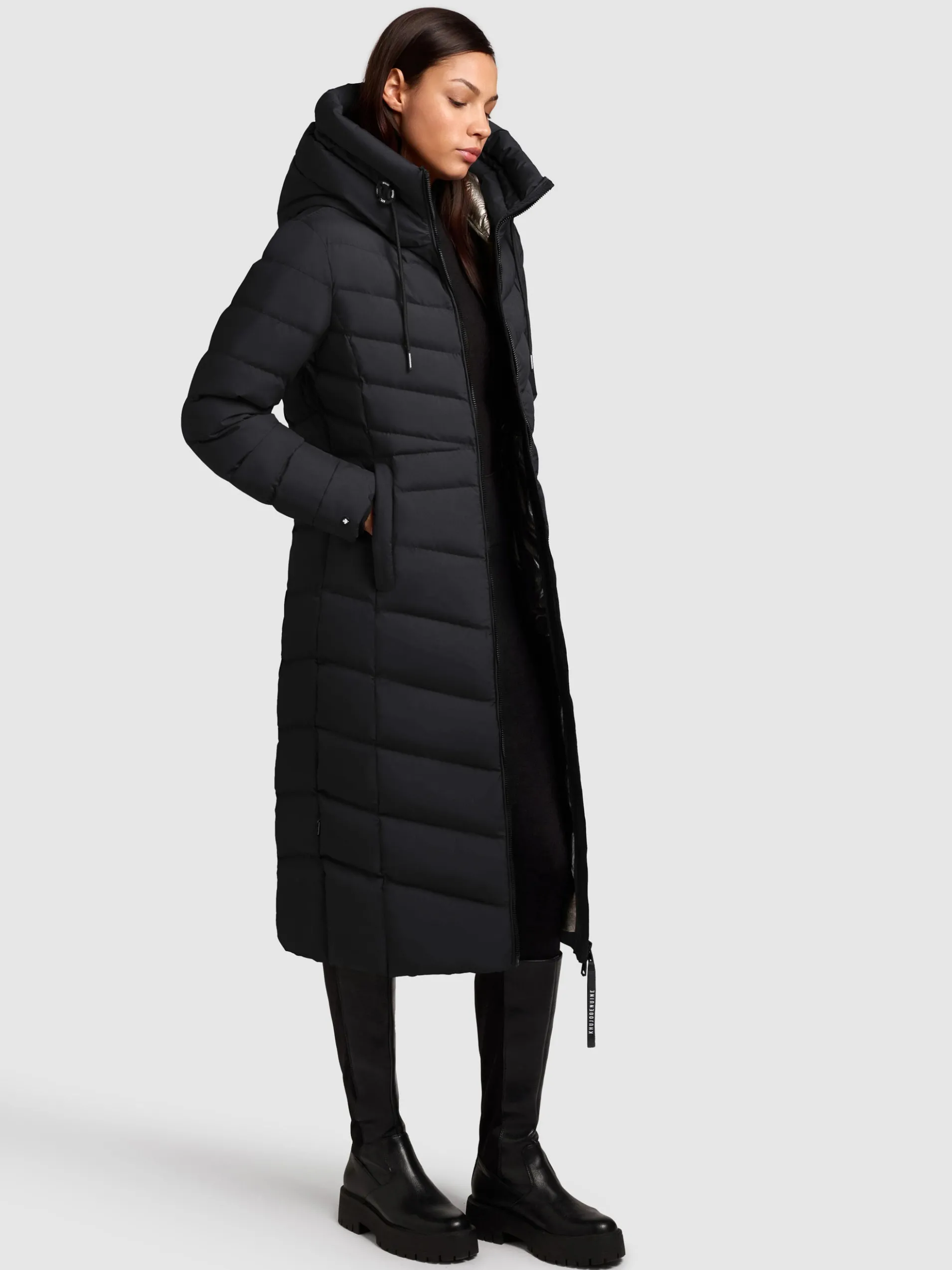 Mantel INGRAM4 BLACK