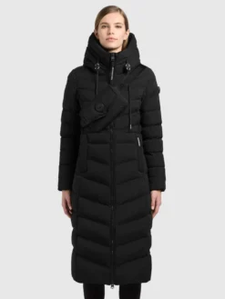 Mantel INGRAM6 WITH BAG BLACK