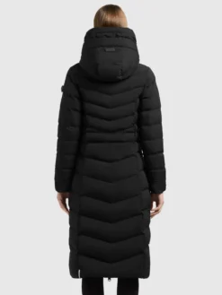 Mantel INGRAM6 WITH BAG BLACK