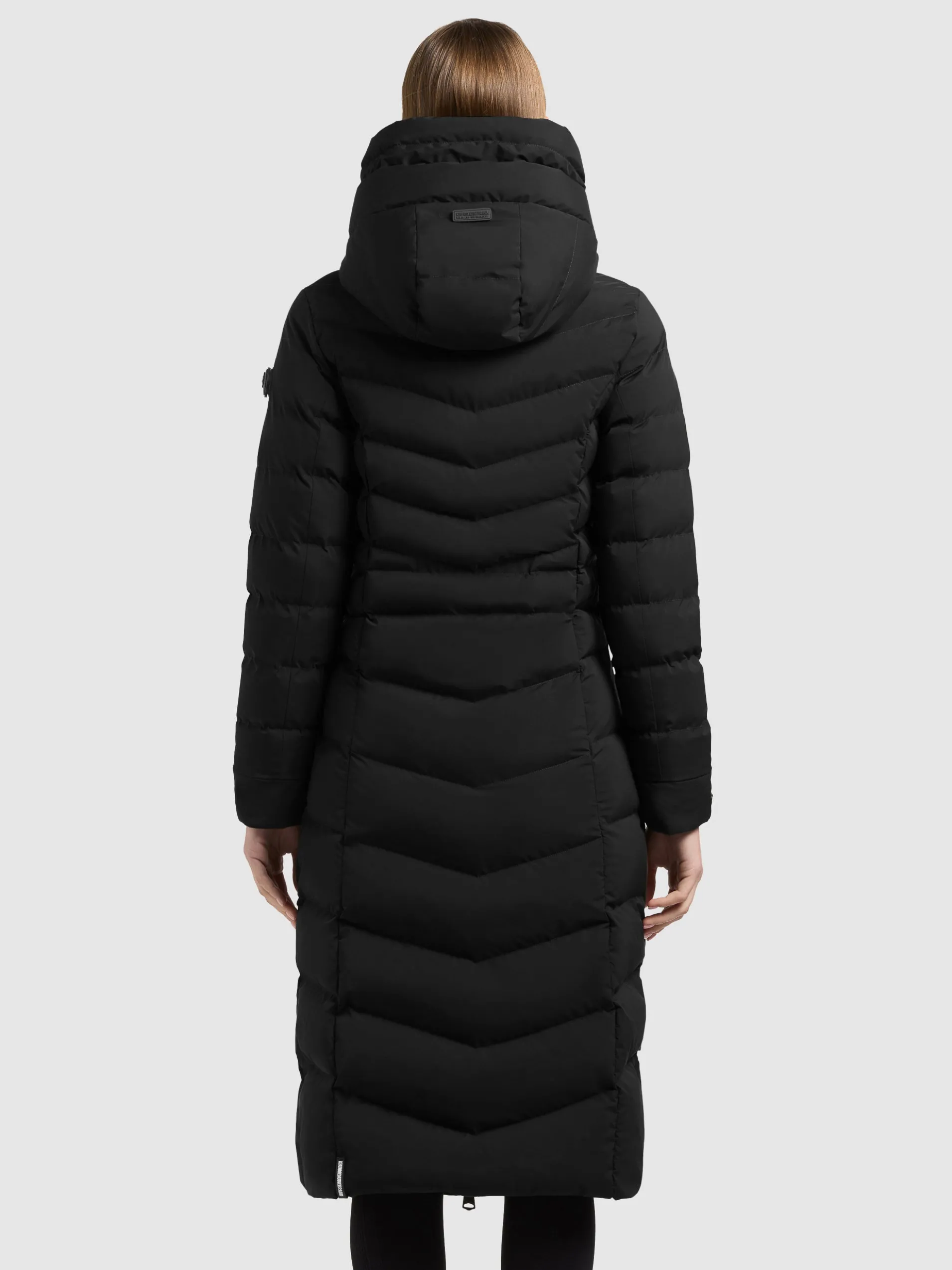 Mantel INGRAM6 WITH BAG BLACK