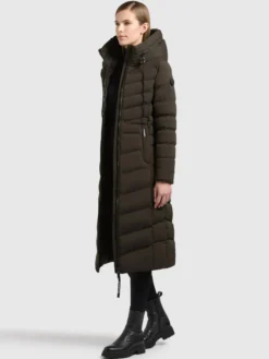 Mantel INGRAM6 WITH BAG PARK GREEN