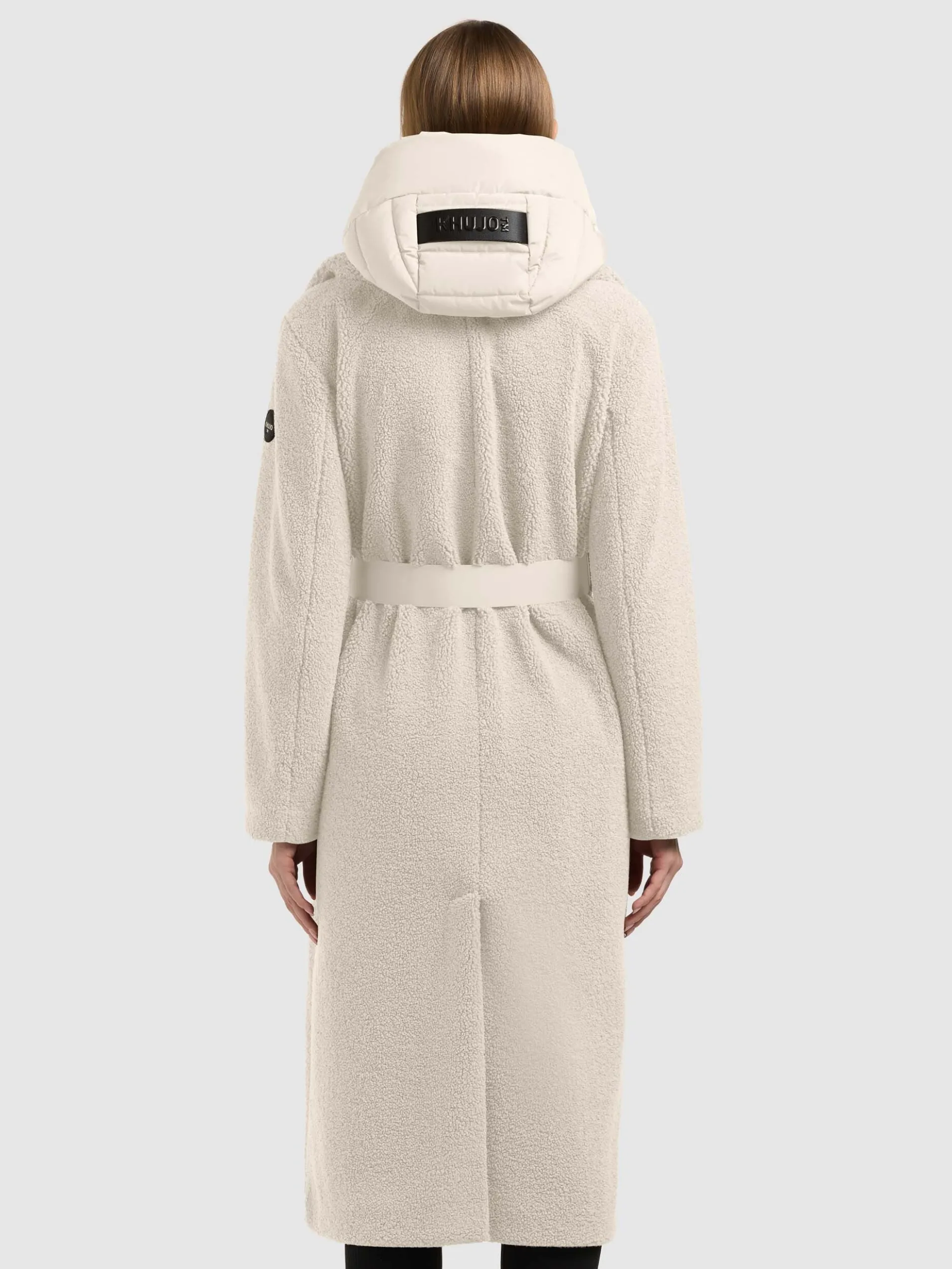 Mantel IRNYA - 2IN1 (Einsatz herausnehmbar). COTTON CREAM