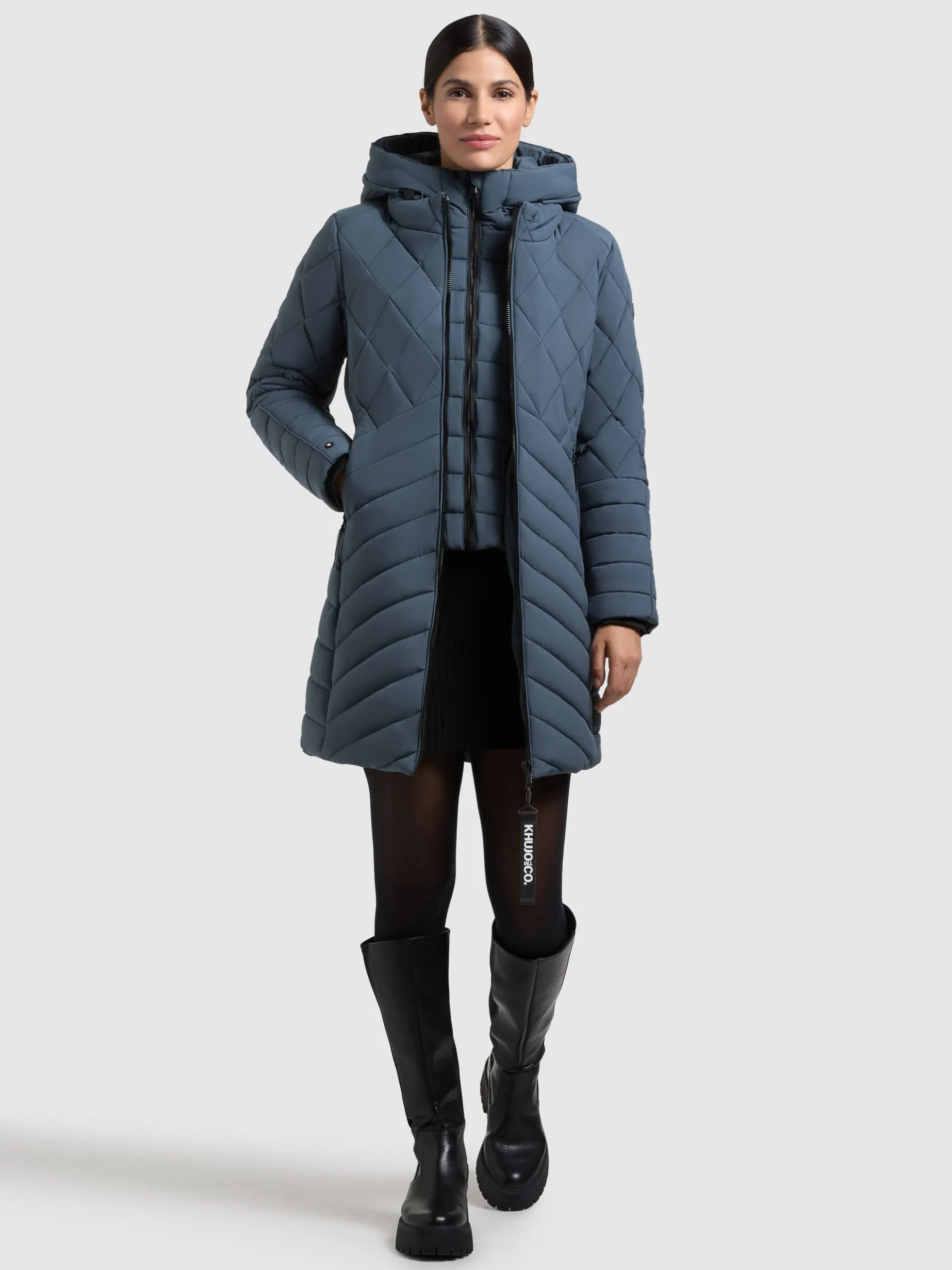 Mantel IVANA DIM BLUE