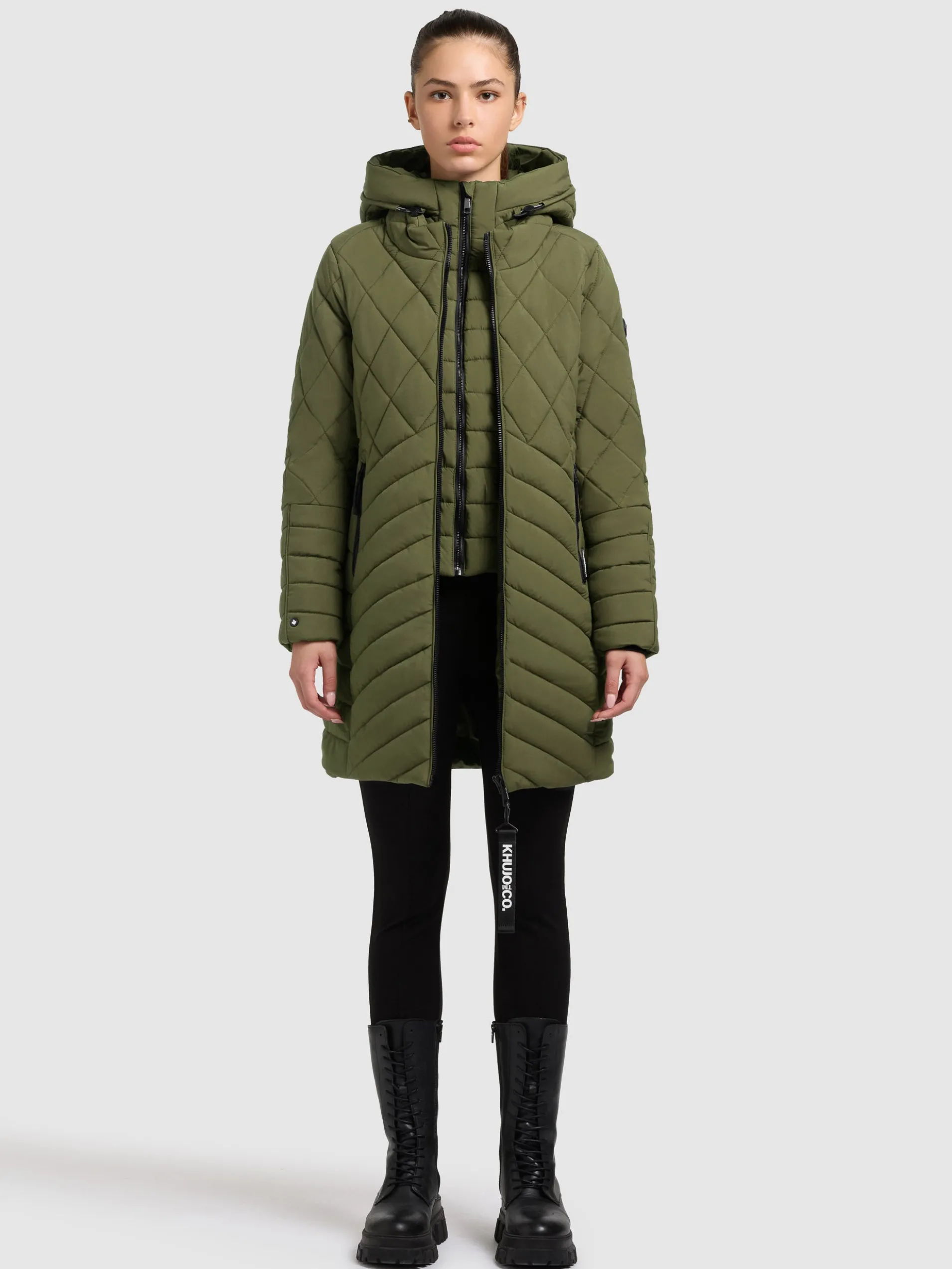 Mantel IVANA FERN GREEN