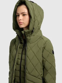 Mantel IVANA FERN GREEN