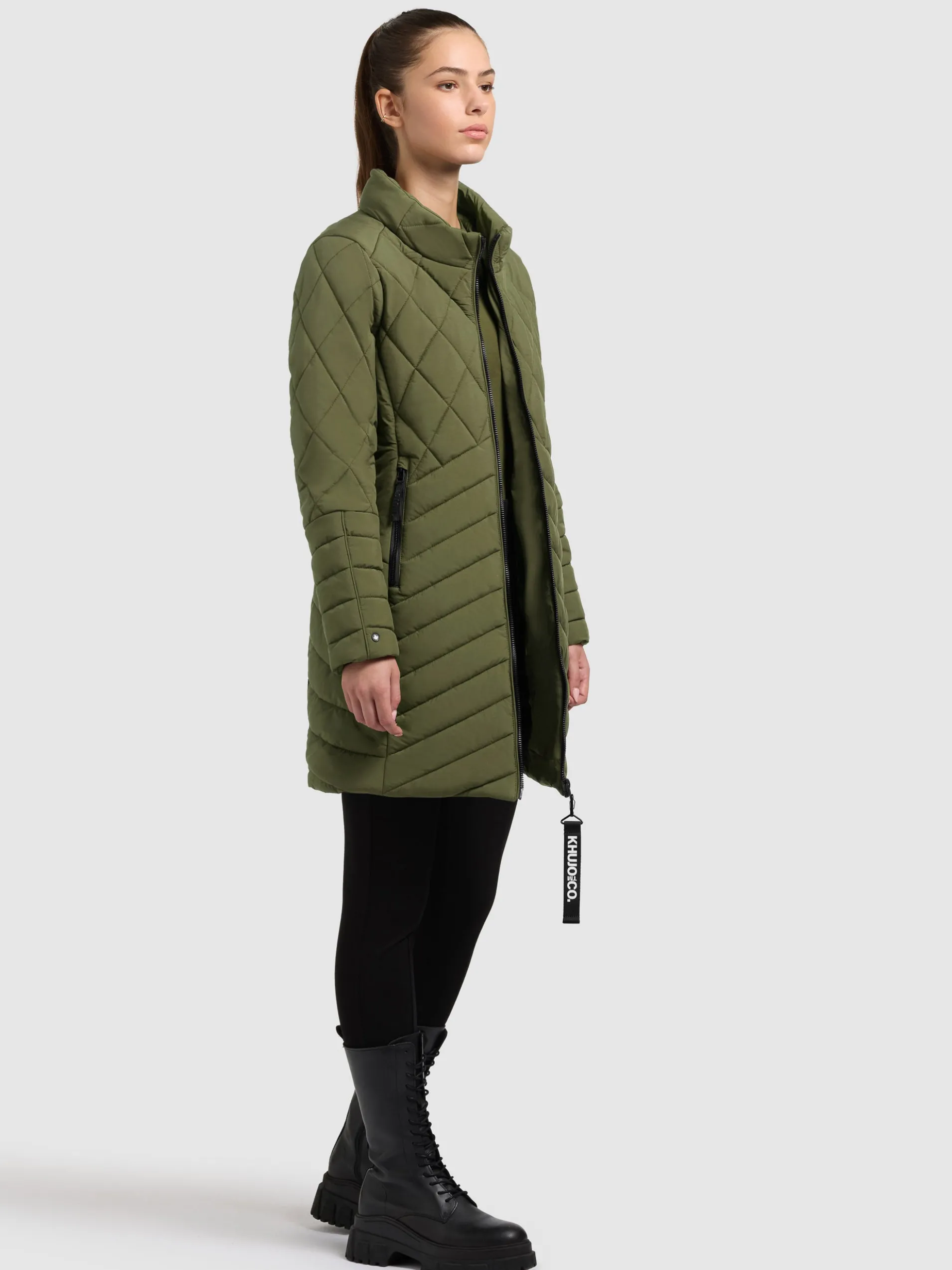 Mantel IVANA FERN GREEN