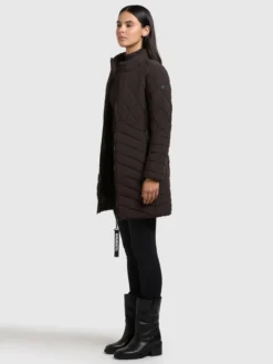 Mantel IVANA MOODY PLUM