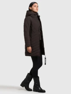 Mantel IVANA MOODY PLUM