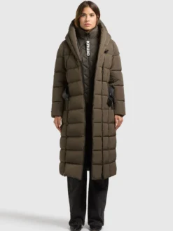 Mantel JANESSA - 2IN1 (Einsatz herausnehmbar) WINTER GREEN