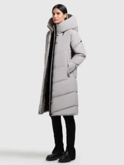 Mantel JANGE2 MATT BLIZZARD GREY
