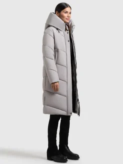 Mantel JANGE2 MATT BLIZZARD GREY