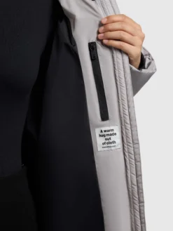 Mantel JANGE2 MATT BLIZZARD GREY