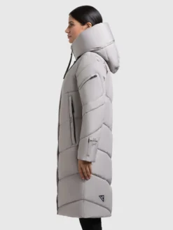 Mantel JANGE2 MATT BLIZZARD GREY