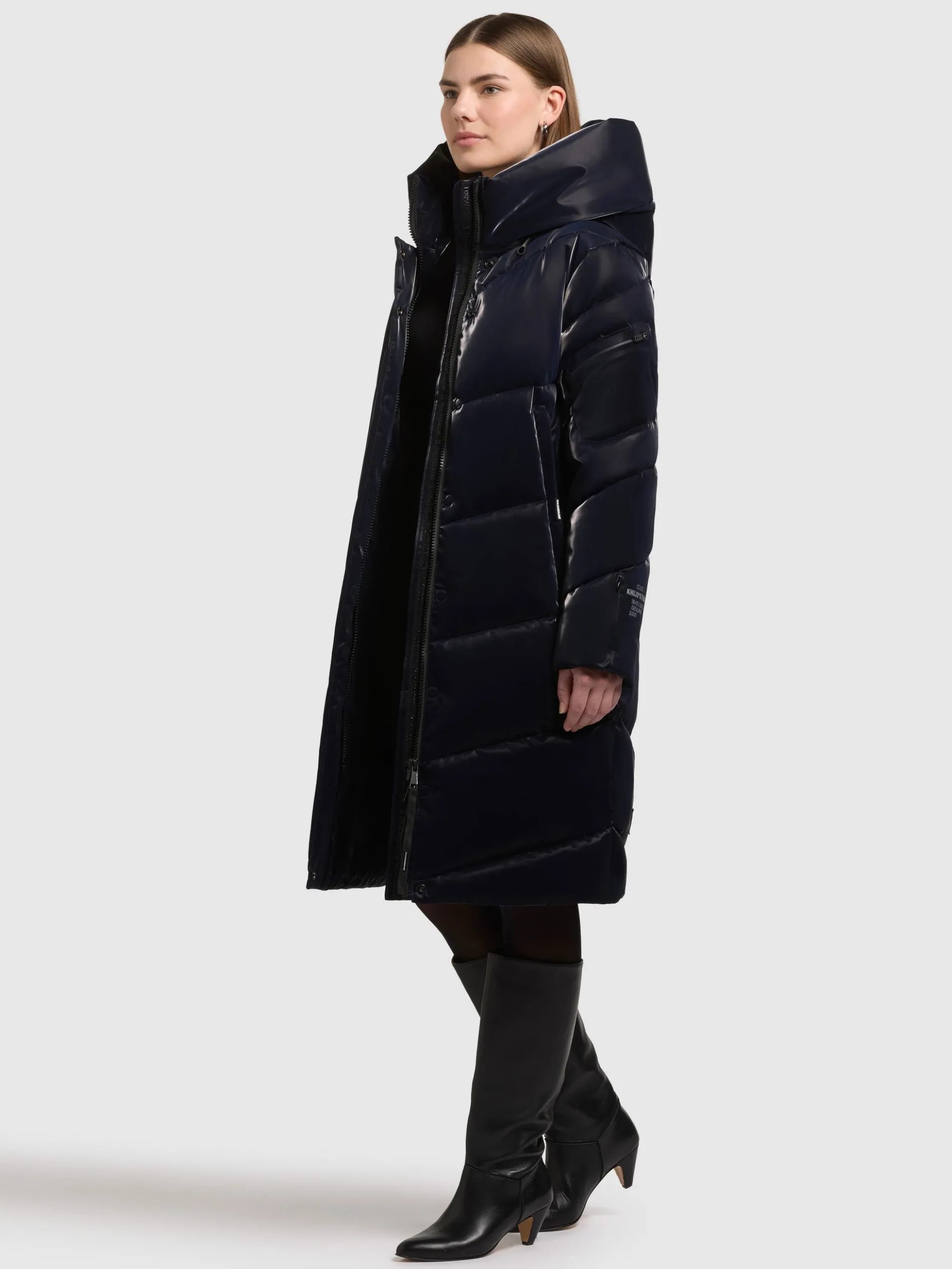 Mantel JANGE2 SHINY MIDNIGHT BLUE
