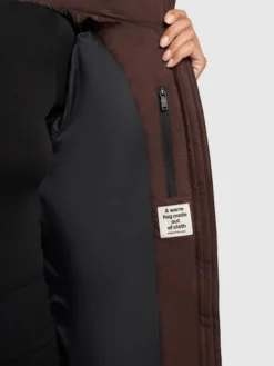 Mantel JILIAS5 DARK BROWN