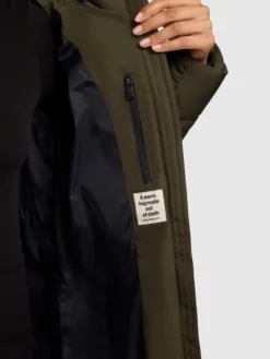 Mantel JILIAS5 DARK GREEN