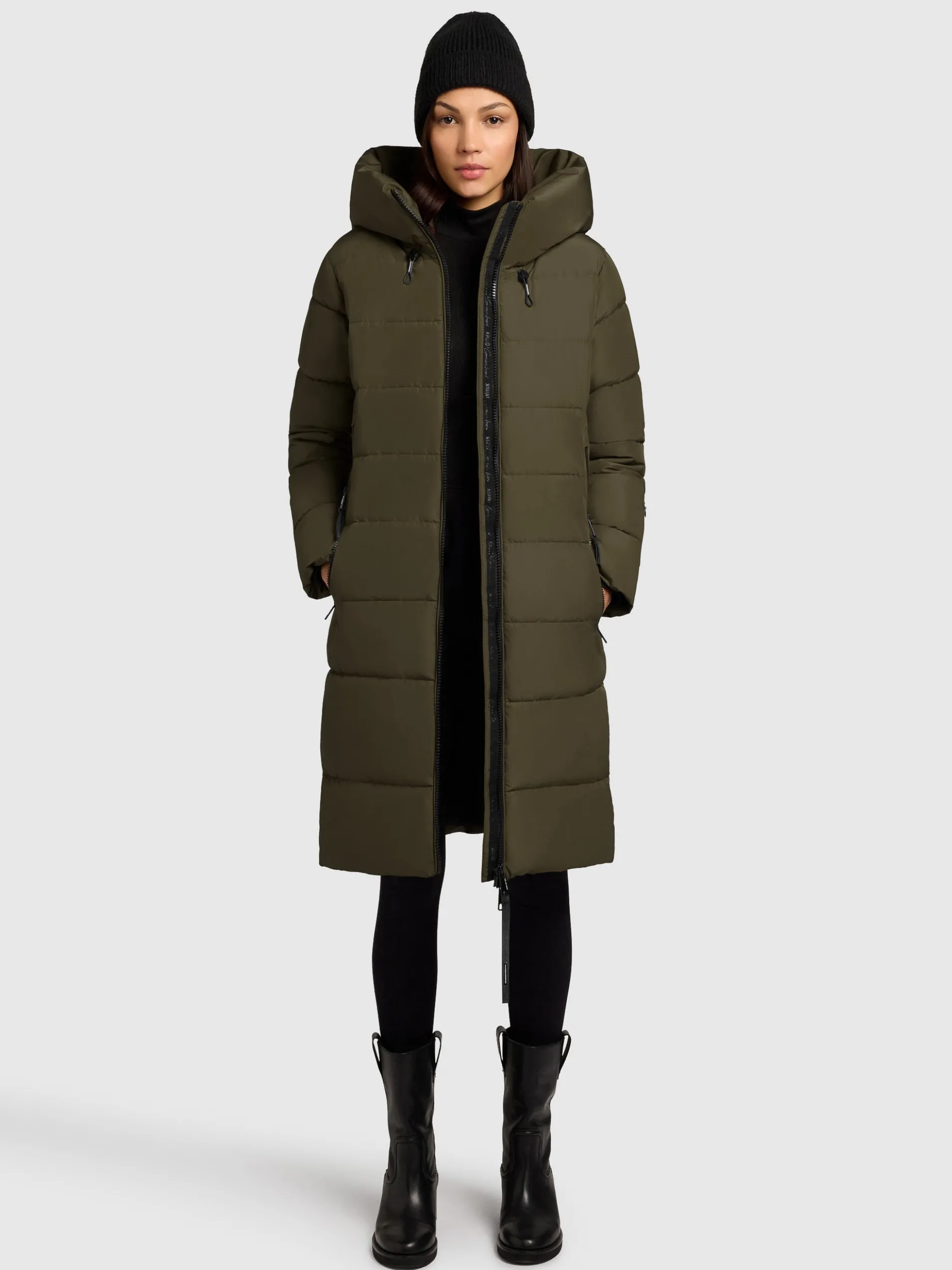 Mantel JILIAS5 DARK GREEN