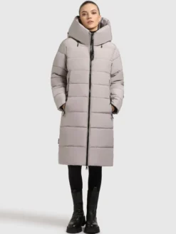 Mantel JILIAS6 MATT BLIZZARD GREY