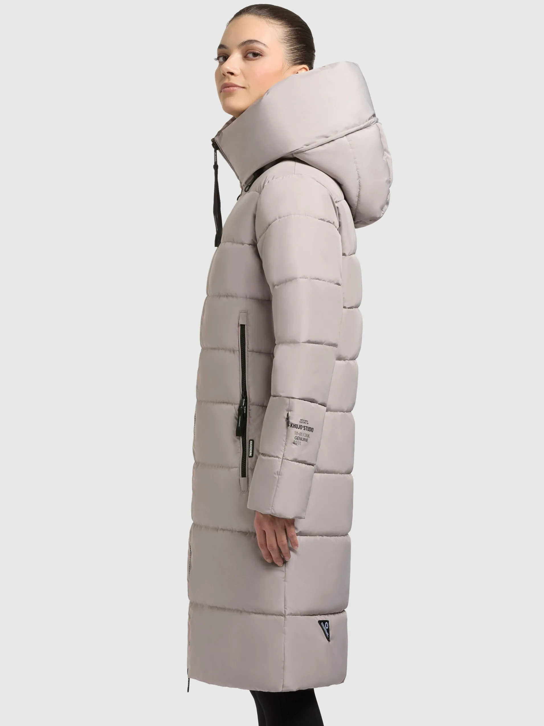 Mantel JILIAS6 MATT BLIZZARD GREY