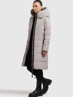 Mantel JILIAS6 MATT BLIZZARD GREY