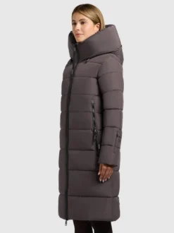 Mantel JILIAS6 MATT GRAPHITE GREY