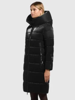 Mantel JILIAS6 SHINY BLACK