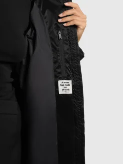 Mantel JILIAS6 SHINY BLACK