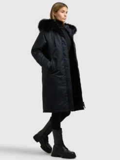 Mantel JILLA PORT BLUE