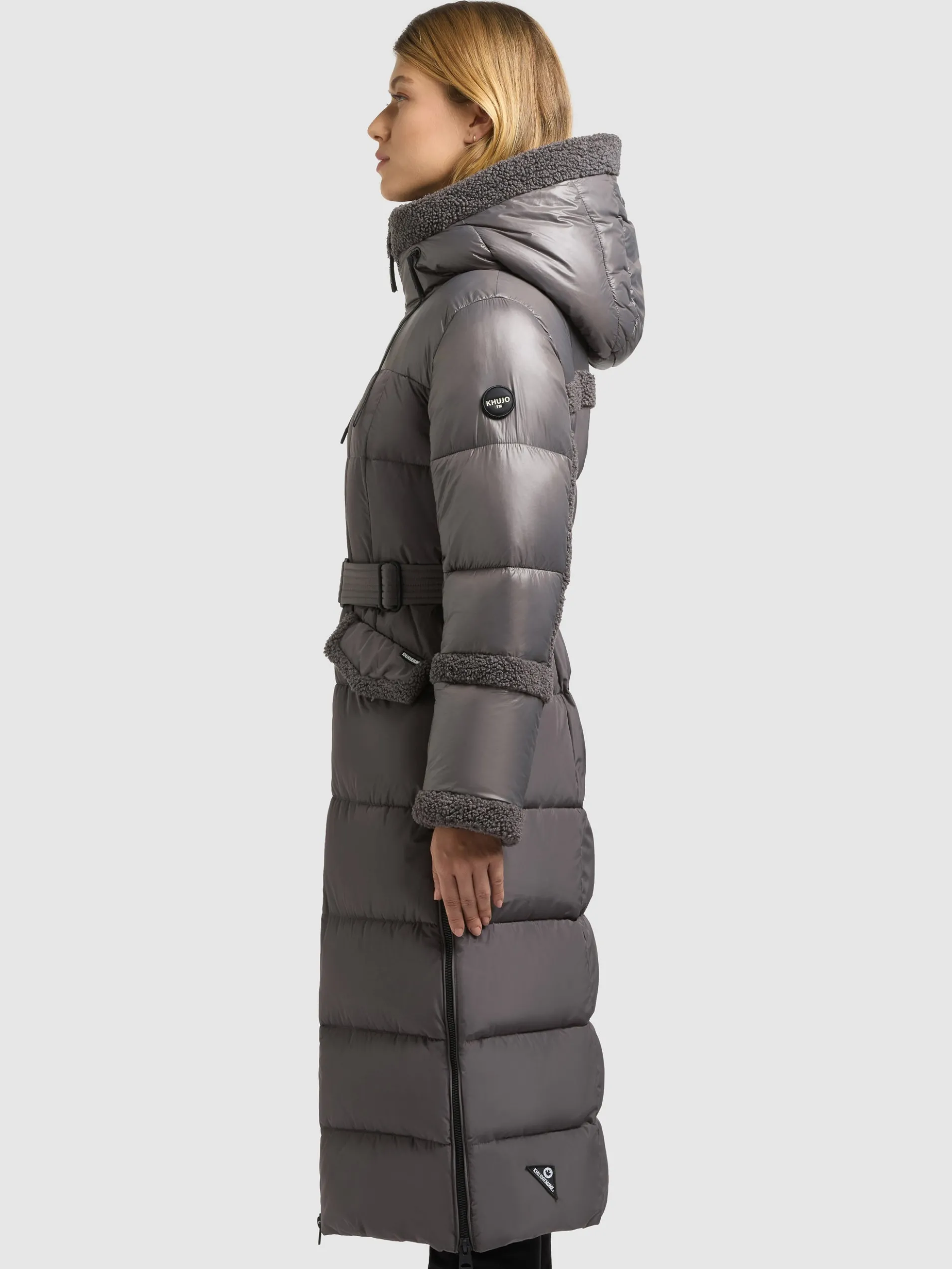 Mantel JULITA3 GRAPHITE GREY