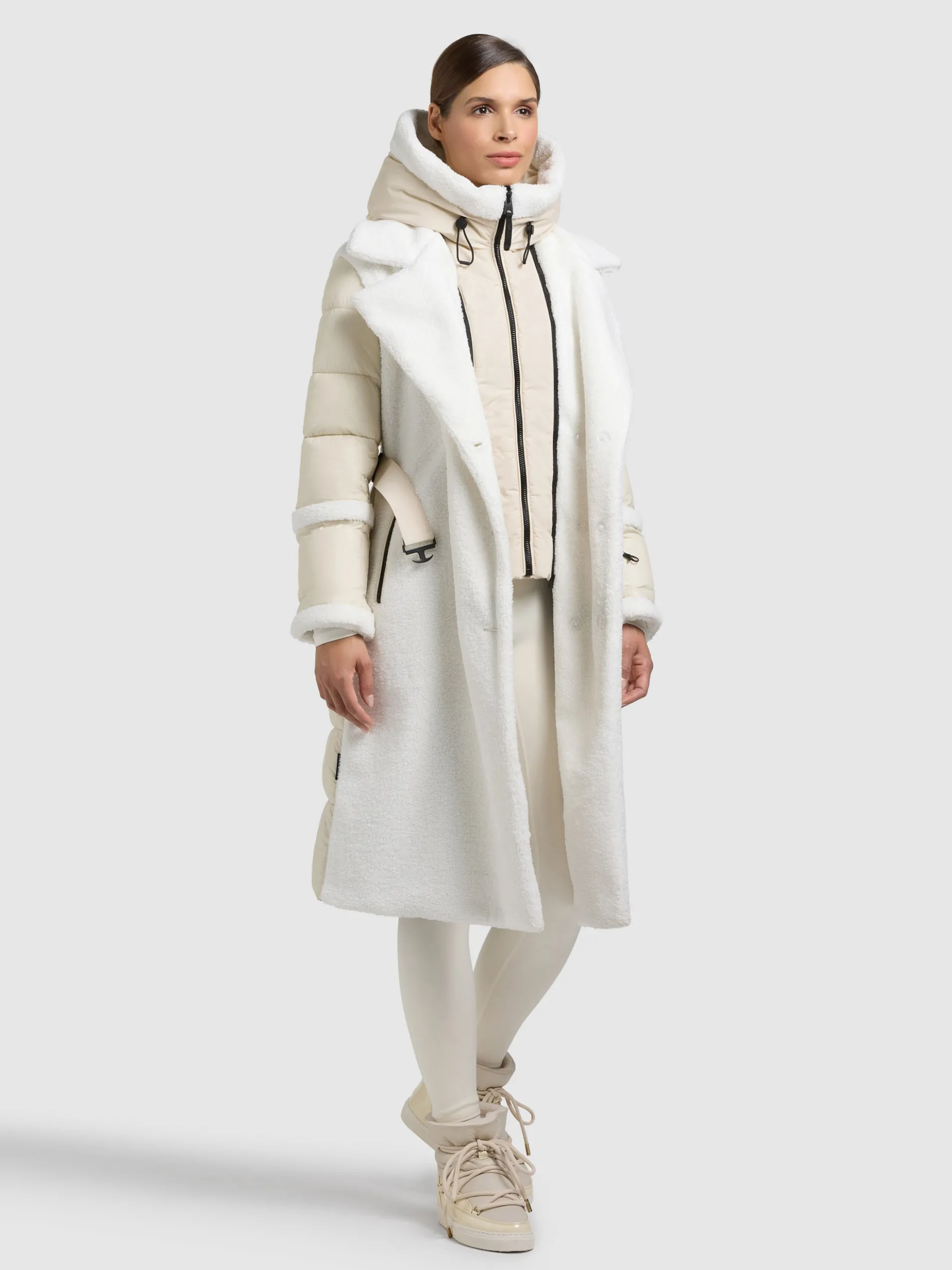 Mantel KALMIA COTTON CREAM