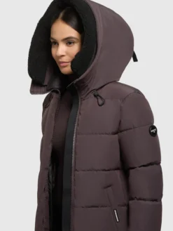 Mantel KELSI MOODY PLUM