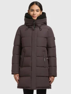 Mantel KELSI MOODY PLUM