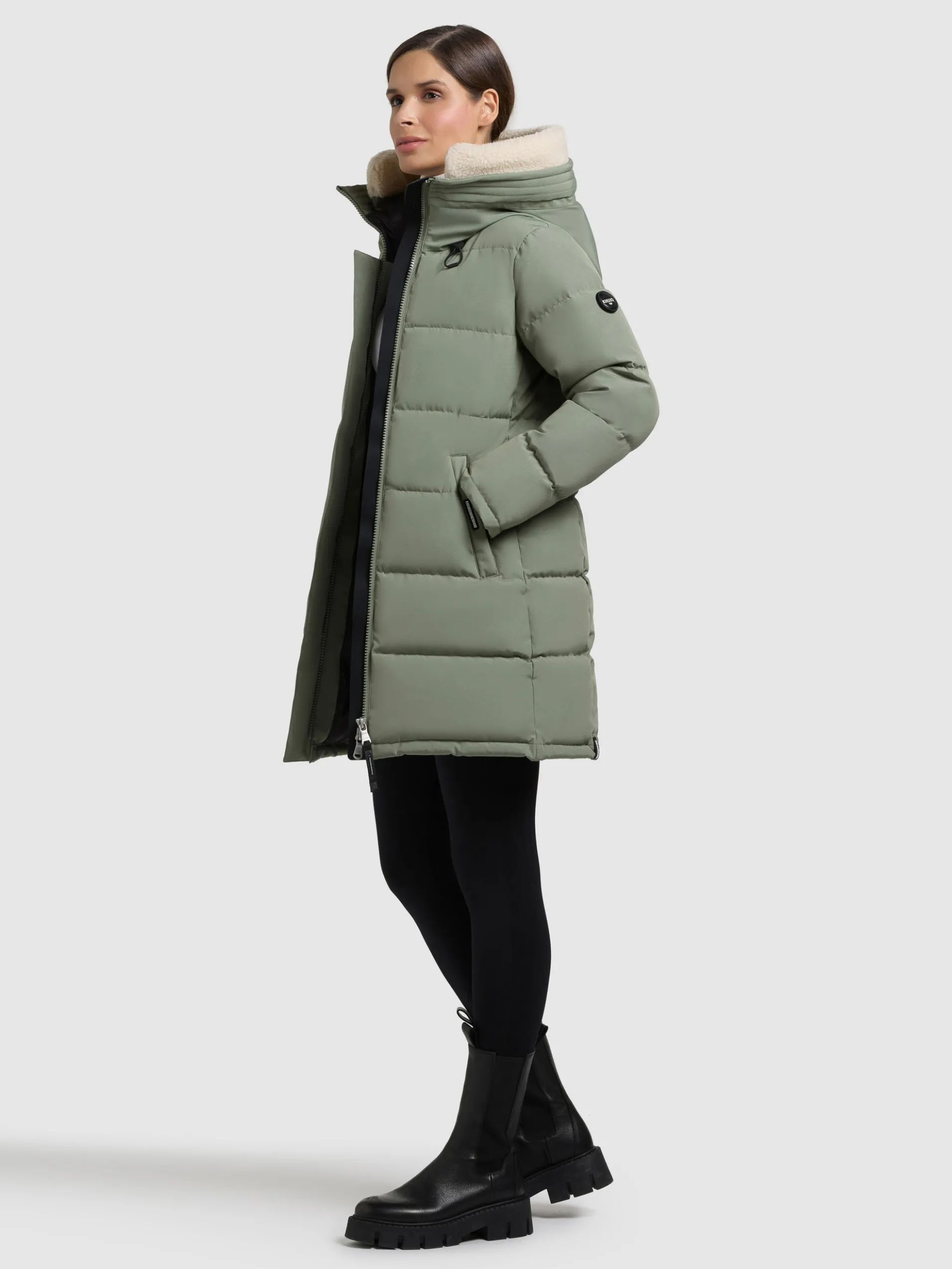 Mantel KELSI MUTED GREEN