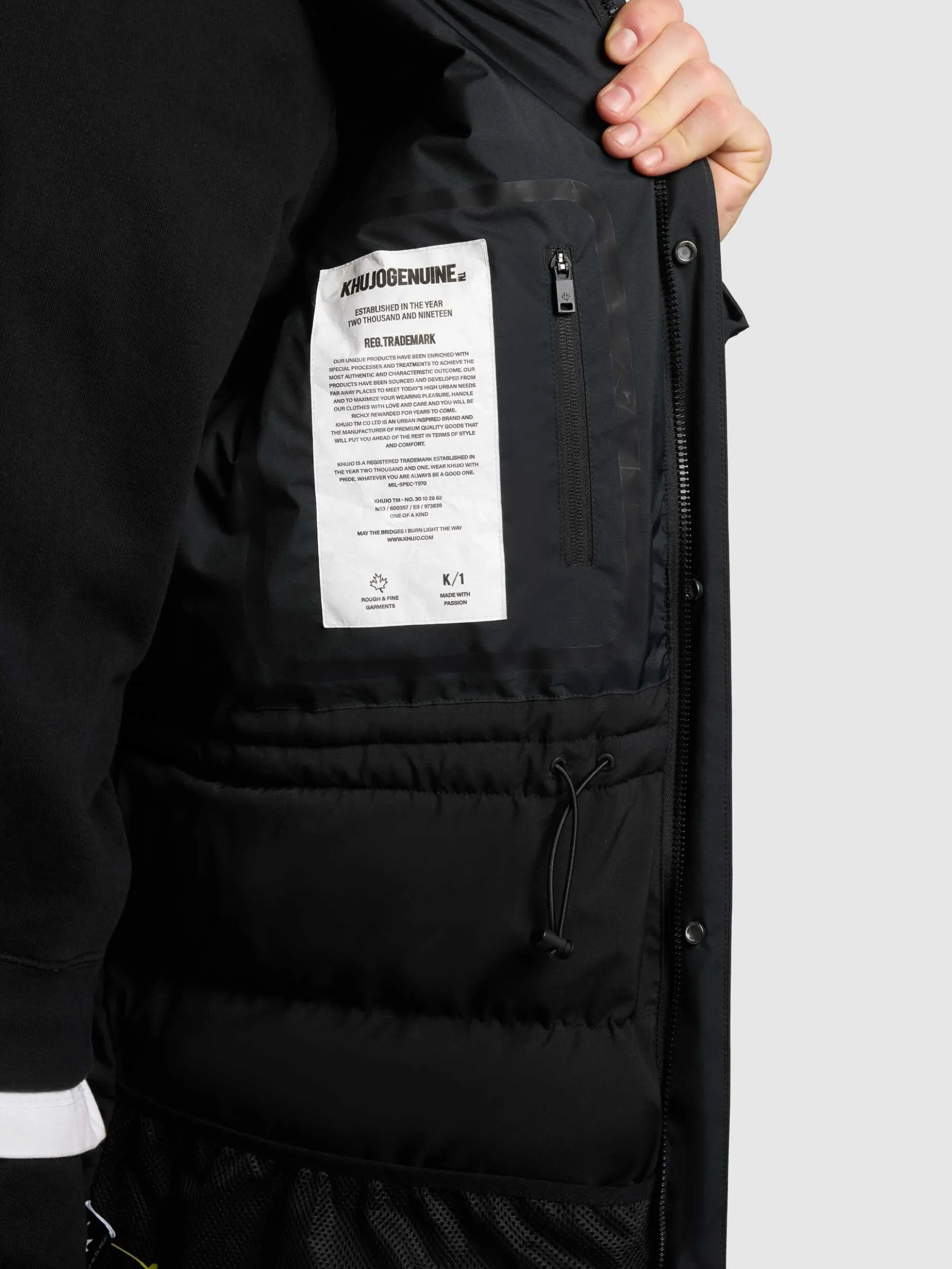 Mantel KENJI BLACK